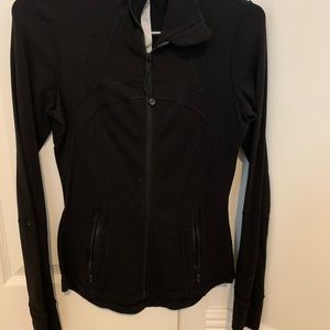 Black Lululemon fitted jacket